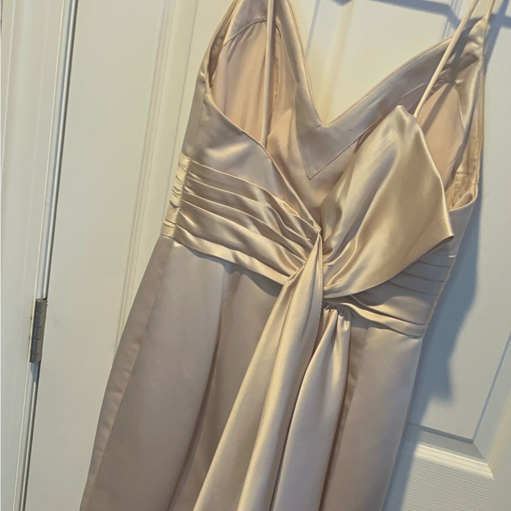 Elegant bridesmaid gown